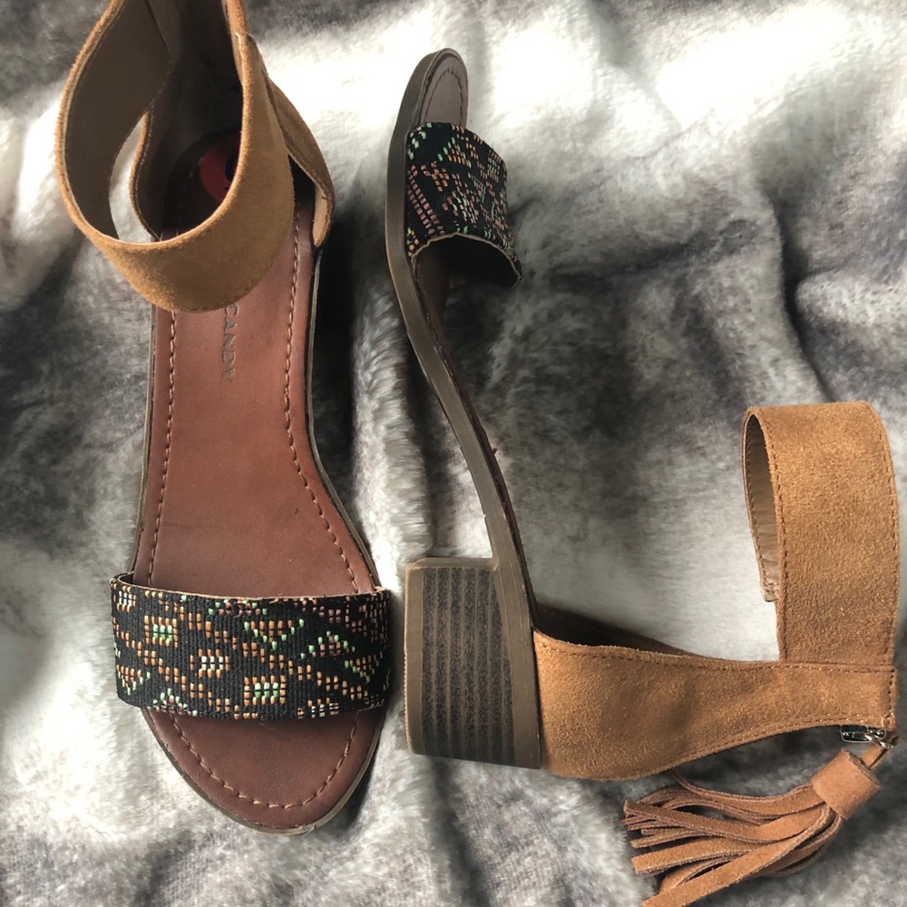 Rock and Candy NEW beaded sandal with fringe